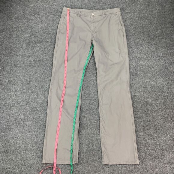 Bonobos Pants Mens 35 Gray Boot Fit Washed Chinos Straight Leg Cotton City Work - Picture 6 of 16